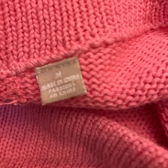 Anthropologie Knitted Knotted Pink Sweater Size M - Picture 5 of 7